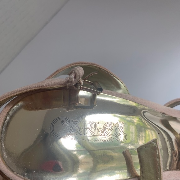 Women’s suede heel sandal At my closet all items are purchased new, no resales - Picture 2 of 4